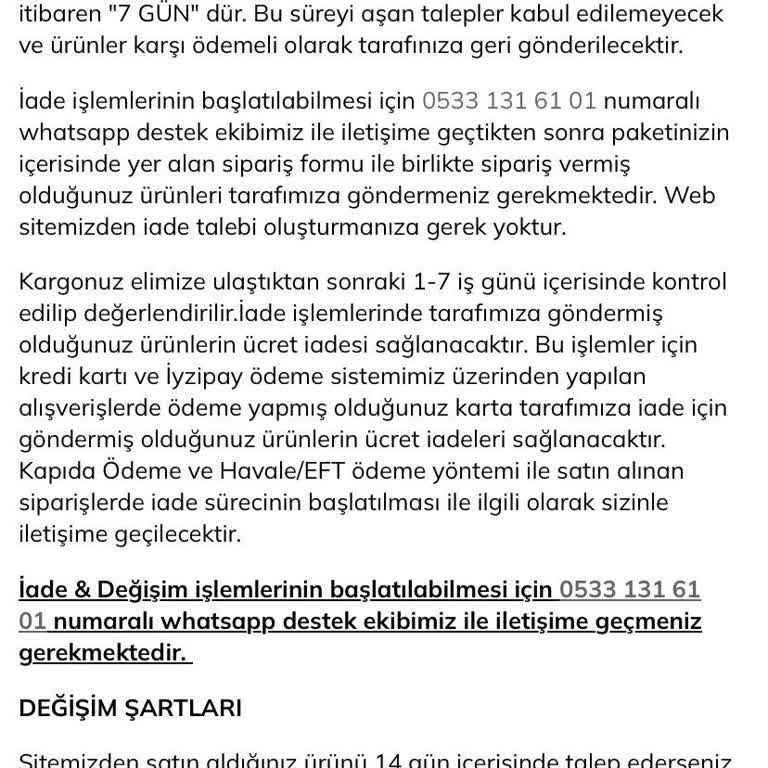İade Hakkı Engellenen Tüketici