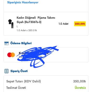 Cepte Şok Uygulamasında Sipariş Sorunu