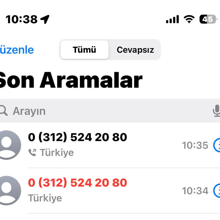 İzinsiz Ses Kaydı Endişesi Ve Yanıtsız Arama