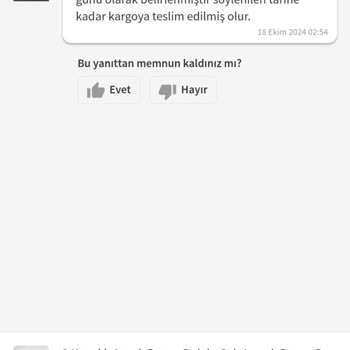Trendyol'da Geciken Kargo Ve İletişim Sorunu