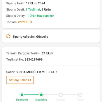 Trendyol'da Geciken Kargo Ve İletişim Sorunu