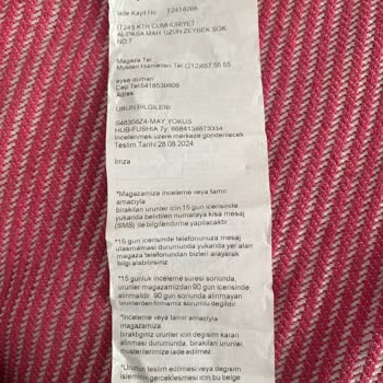 Geri Dönüş Yapılmayan Solmuş Çocuk Mayosu