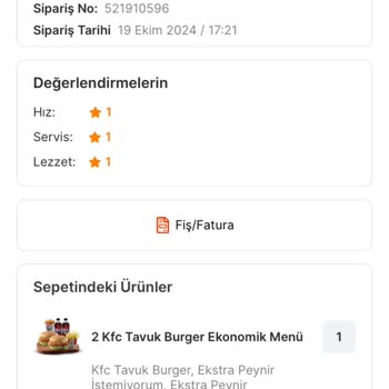 Eksik Sipariş Ve Yetersiz Müşteri Hizmeti