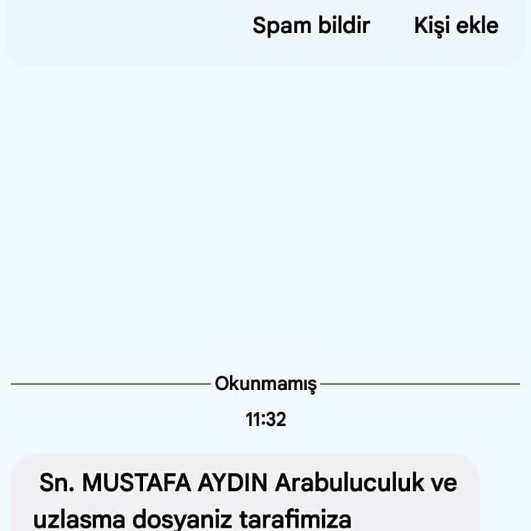 Asılsız Mesajlarla Mağduriyet Tehdidi