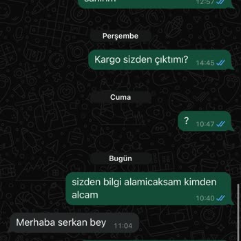 Üç Haftadır Beklenen Sipariş Ve Yetersiz Müşteri Hizmetleri