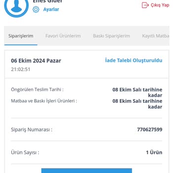 İade Sürecinde Aksaklık Ve Geciken Ücret İadesi