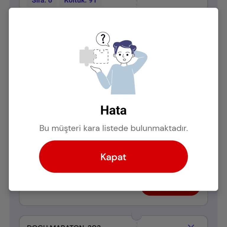 Hatalı Kara Liste Uygulaması: Cezam Kalkmasına Rağmen Maç Bileti Alamıyorum