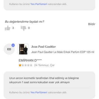 Sahte Ürün Ve İade Sorunu: Hepsiburada Ve Yes Parfümeri Mağduriyeti