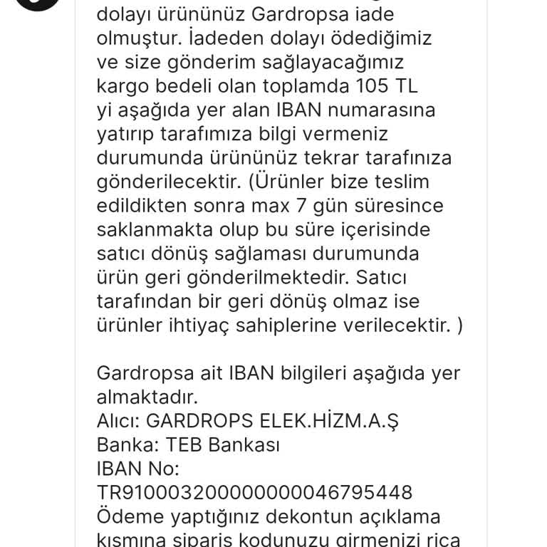 Gardrops'ta Çifte Para Talebi Sorunu