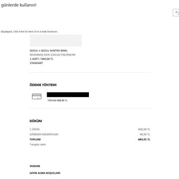 Zara Ve Kargo Firması Arasında Kaybolan Parfüm Siparişim