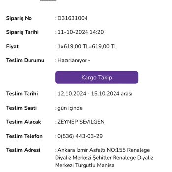 Teslim Edilmeyen Çiçek Ve Yetersiz Müşteri Hizmetleri