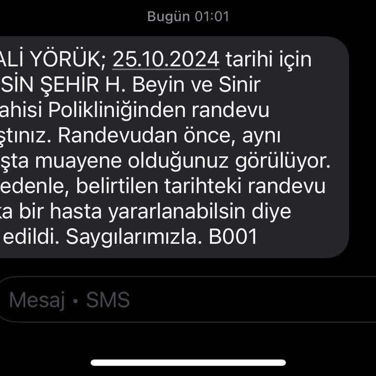 Haksız Randevu İptali Mağduriyeti