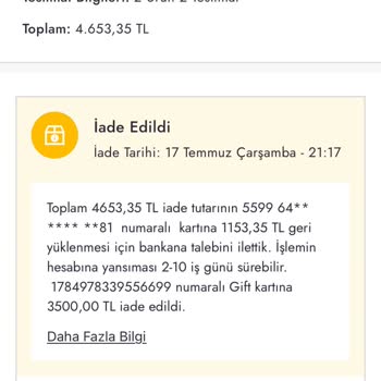 Hopi Kredi İadesinde Yaşanan Sorunlar