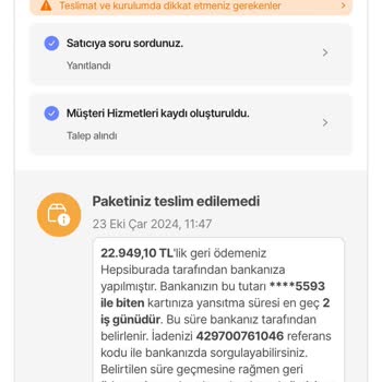 Horoz Lojistik'in İptal Ettiği Sipariş Mağduriyeti