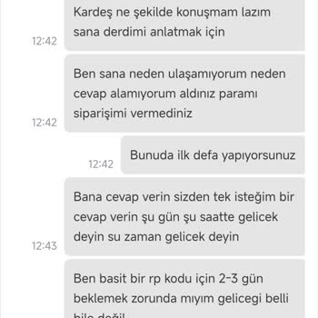 Riot Points Siparişimde İletişim Sorunu