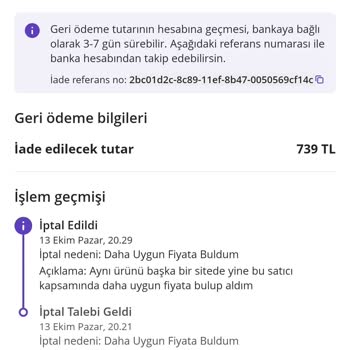 İade Edilmeyen Para Ve Çözüm Merkezinin Yetersizliği