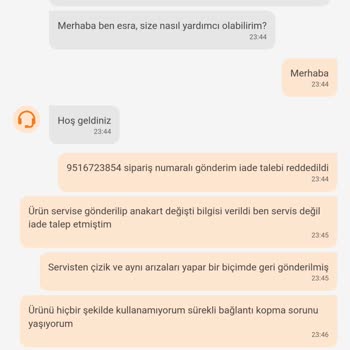 Trendyol'da İade Süreci Sorunu