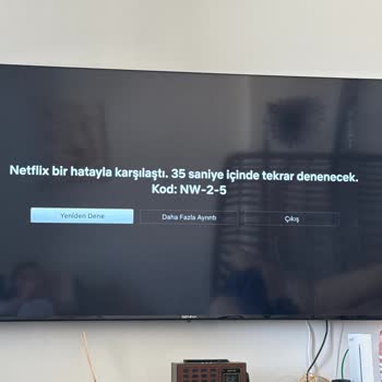 Senna Televizyonumda Netflix Sorunu