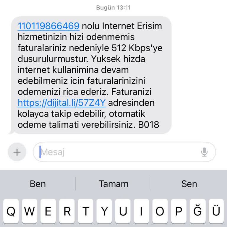 Sürekli Yanlış Mesajlar Ve Çözüm Bulunamayan Sorunlar