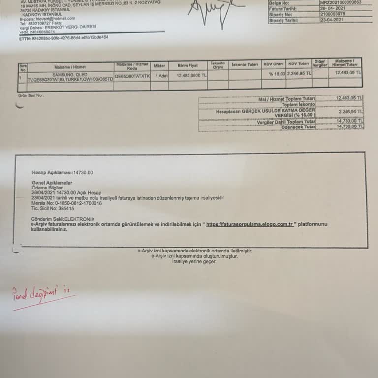 Samsung Televizyon Panel Sorunu Ve Garanti Sonrası Hayal Kırıklığı