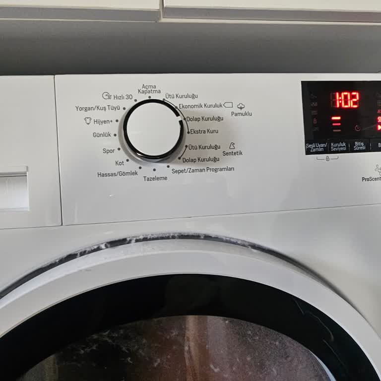 Arçelik Kurutma Makinesi Toz Ve Zaman Sorunu