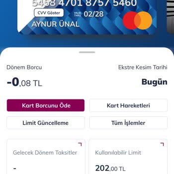 QNB Finansbank Kredi Kartı Yapılandırma Sorunu