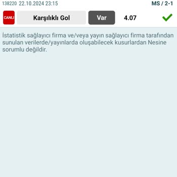 Kazanan Kuponun Ödemesi Yapılmadı