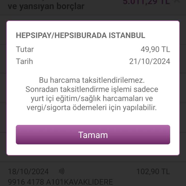 Hepsipay Üzerinden İzinsiz Para Çekimi