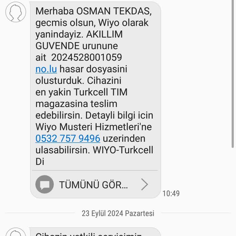 Turkcell Wiyo Sigorta: Hayal Kırıklığı Ve Gecikme