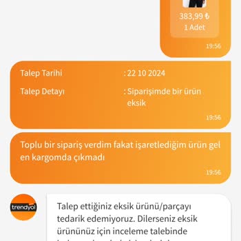 Eksik Ürün Mağduriyeti: Trendyol Ve Kargo Şirketi Arasında Kayıp
