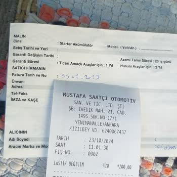 Garanti Sürecinde Mutsuzluk: Mutlu Akü'nün Hayal Kırıklığı