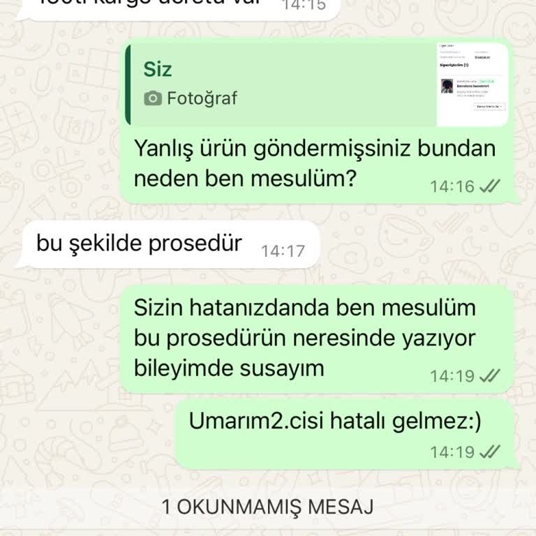 Yanlış Ürün Ve Haksız Kargo Ücreti Şikayeti