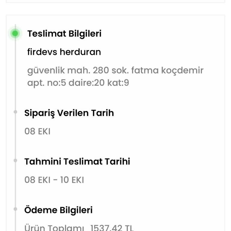 Yanlış Beden Tavsiyesi Ve Kalitesiz Ürünler