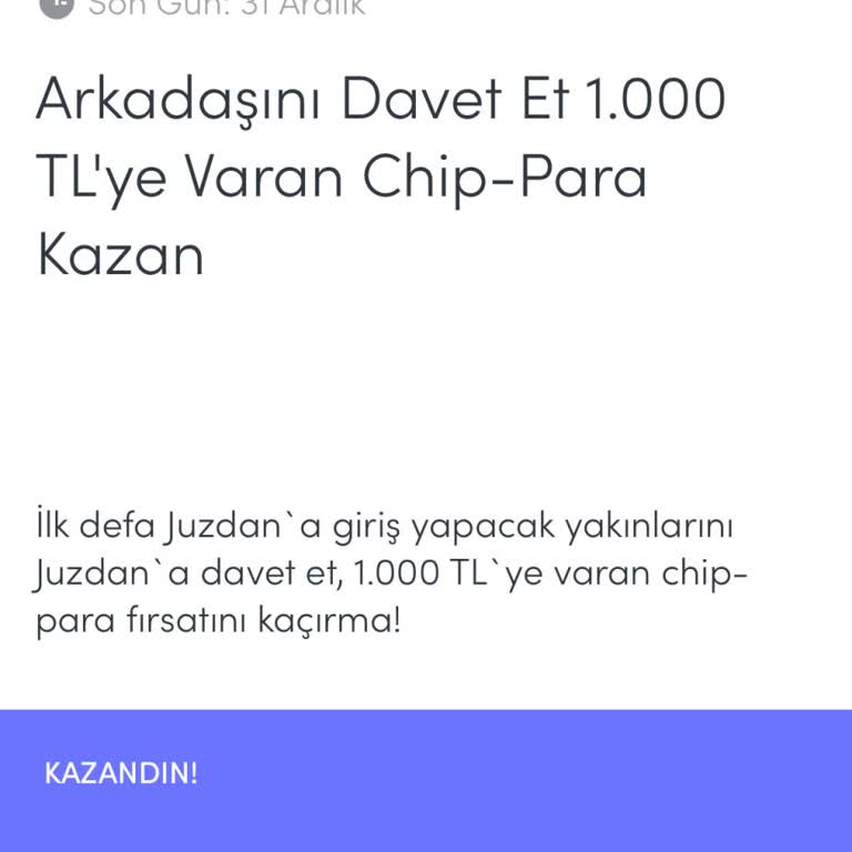 Akbank Juzdan Kampanyasında Geciken Chip Para Sorunu