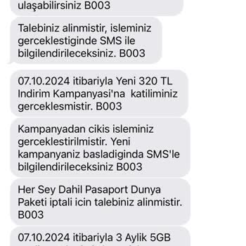 İzinsiz Tarife Değişikliği Ve Yanıltıcı Mesajlar