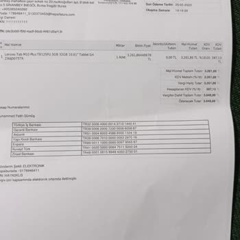 Garanti Sorunu: Lenovo Tablet Ve Hepsiburada Hayal Kırıklığı