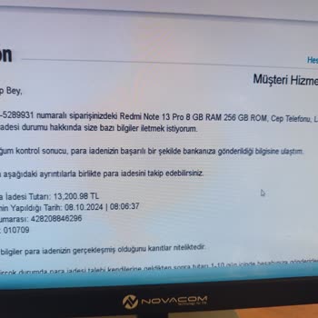 Amazon'da Para İadesi Sorunu Ve Müşteri Hizmetleri Karışıklığı