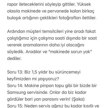 Samsung Bulaşık Makinesi Yıkama Sorunu