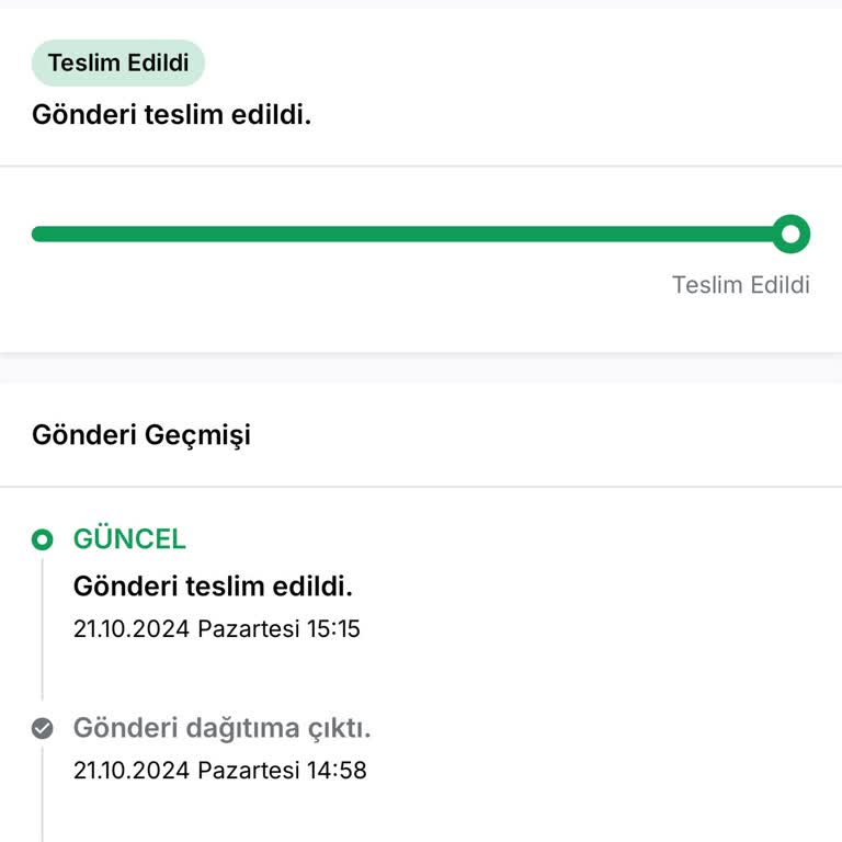 Kayıp Kargo Ve Yanıltıcı Teslimat Bilgileri