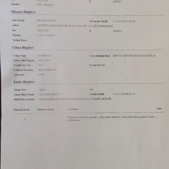 Philips Azur Ütü Kablo Sorunu Ve Servis İlgisizliği