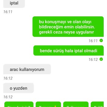 Martı Tag Uygulamasında Sürücü İptal Sorunu Ve Ulaşılamayan Destek