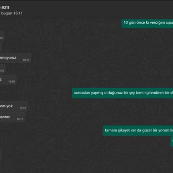 Siparişim Gönderilmiyor Ve Mağdur Ediliyorum