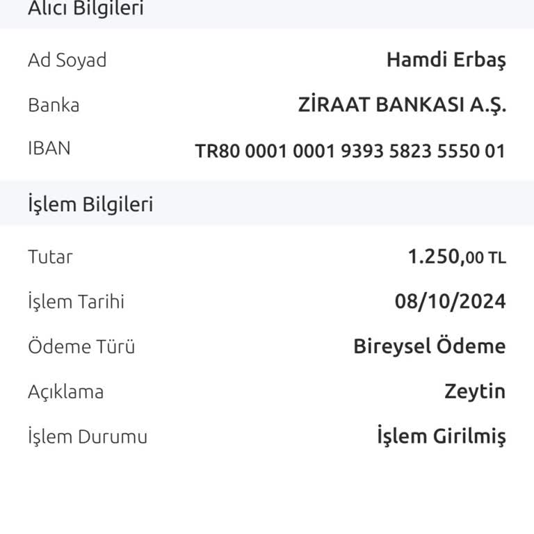 EFT İşleminde Eksik Bilgi Mağduriyeti
