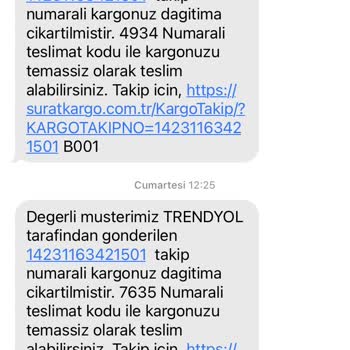 Sürat Kargo Çorum Şubesi'nde Teslimat Sorunu