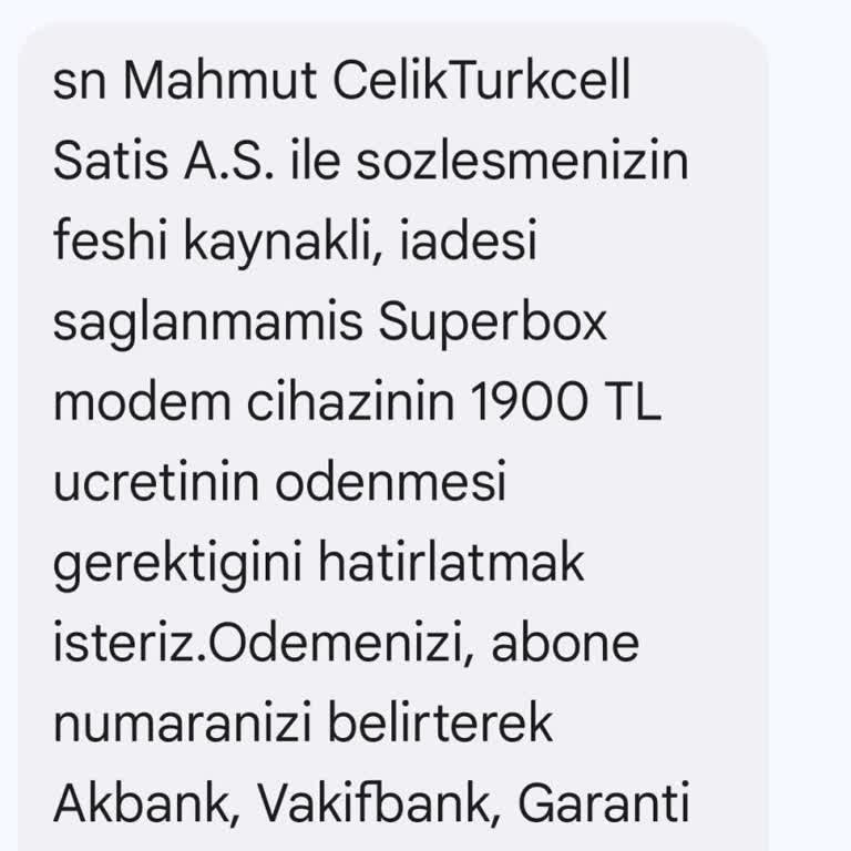 Turkcell Süper Box Hizmetinde Yaşanan Sorunlar Ve Ek Ücret Talebi