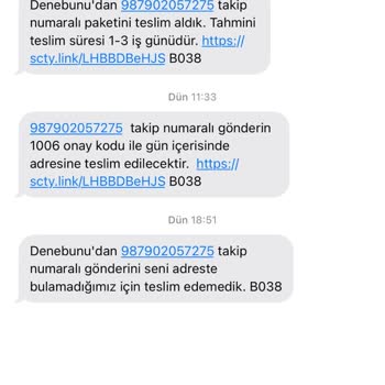 Yanlış Teslimat Ve İletişim Sorunları