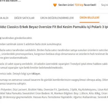 Yanıltıcı Ürün Bilgisi: Pamuk Oranı Hatası