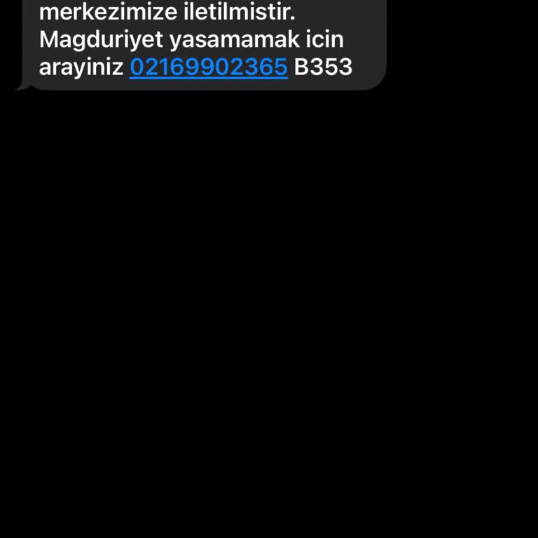 Asılsız Mesajlarla Mağduriyet Tehdidi