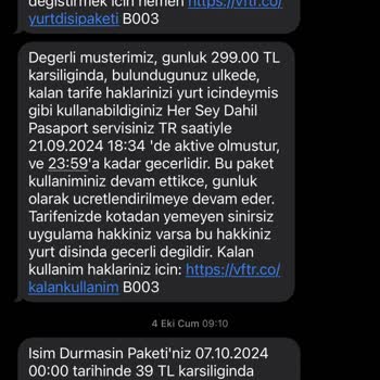 Vodafone Hizmet Kalitesi Ve Fiyat Politikası Sorunları