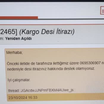 Hepsiburada Ve Hepsijet'in Hatalı Desi Hesaplamaları Ve Çözüm Eksikliği